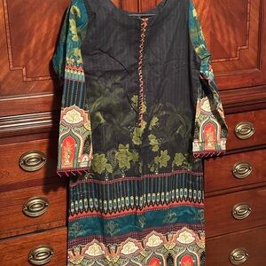 Elegant Multicolor Women's Cotton Top - new